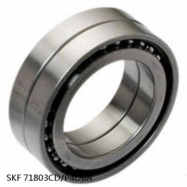 71803CD/P4DBA SKF Super Precision,Super Precision Bearings,Super Precision Angular Contact,71800 Series,15 Degree Contact Angle