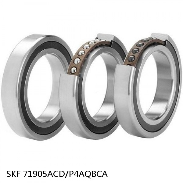 71905ACD/P4AQBCA SKF Super Precision,Super Precision Bearings,Super Precision Angular Contact,71900 Series,25 Degree Contact Angle