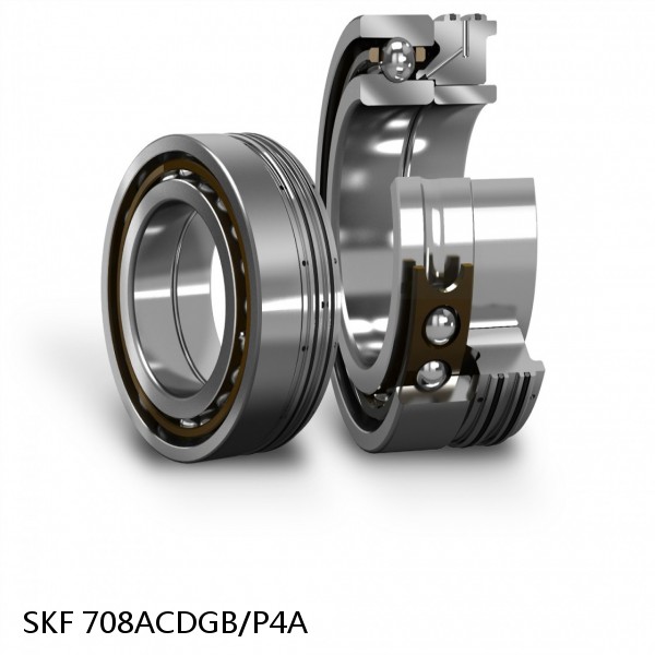 708ACDGB/P4A SKF Super Precision,Super Precision Bearings,Super Precision Angular Contact,7000 Series,25 Degree Contact Angle